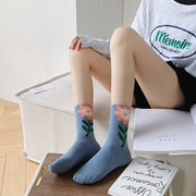 All-Occasion Tulip Socks for Women - Soft Cotton & Breathable