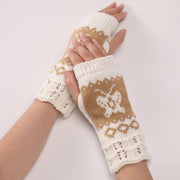 Warm Butterfly Gloves for Men & Women - Black, White, Grey