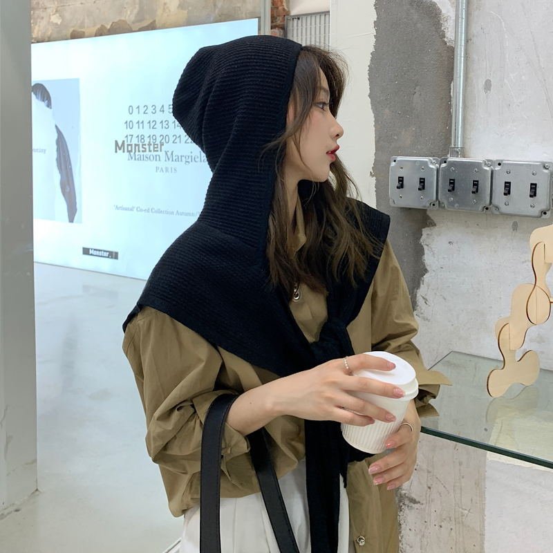 Autumn Winter Wool Shawl for Women