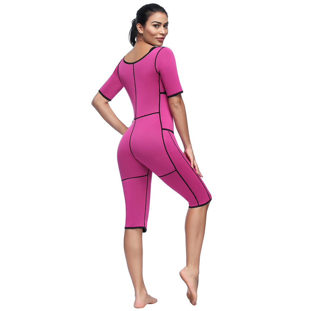 Neoprene Sweat Shaper Bodysuit for Workout & Weight Loss