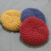 Preppy Solid Color Knitted Beret for Women