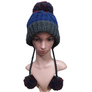 Warm Winter Wool Earflap Hat for Men and Women