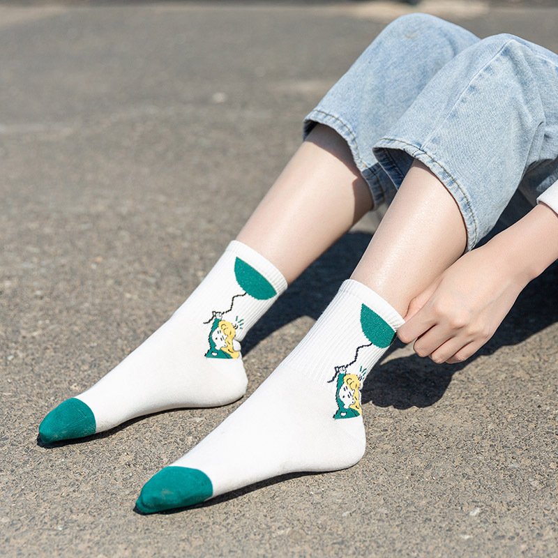 Comfortable Cartoon Socks for Women
