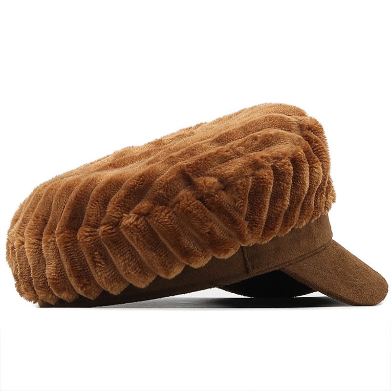 Retro Plush Fashion Hat for Women