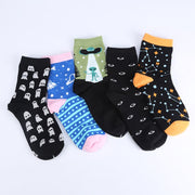 Comfortable Jacquard Socks for Women