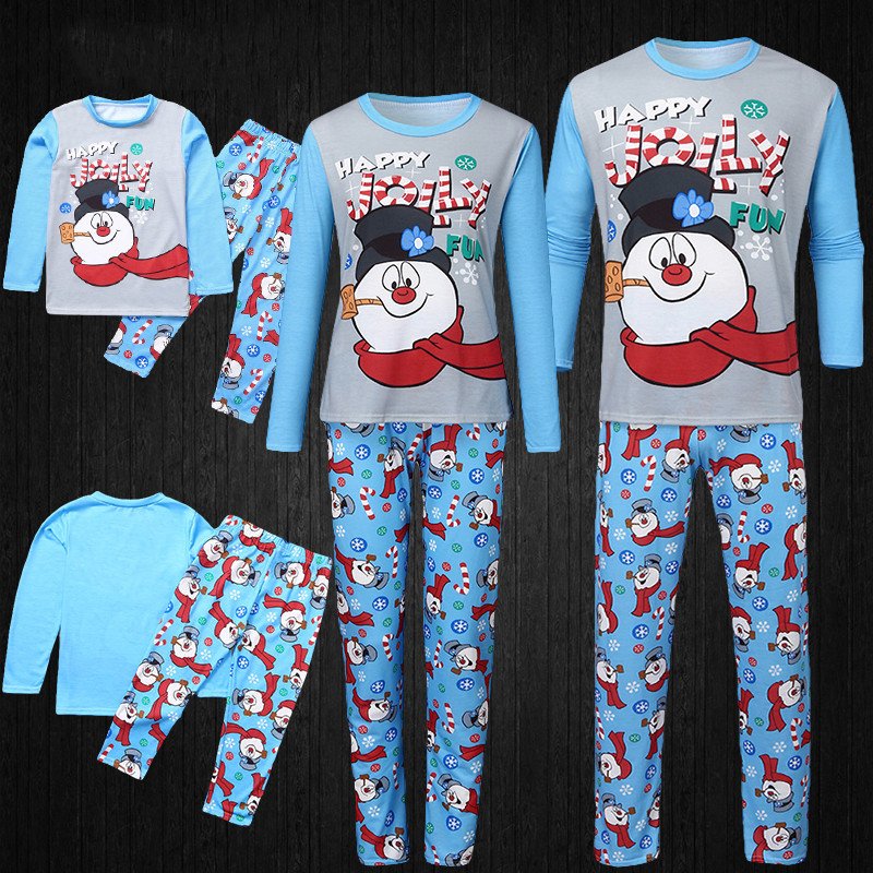 Cozy Parent-Child Pajamas Set for Family Fun