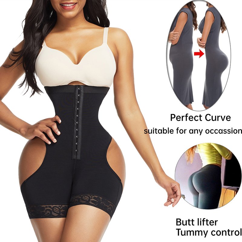High-Waist Butt Lifter Shapewear for Women - Tummy Control Underwear