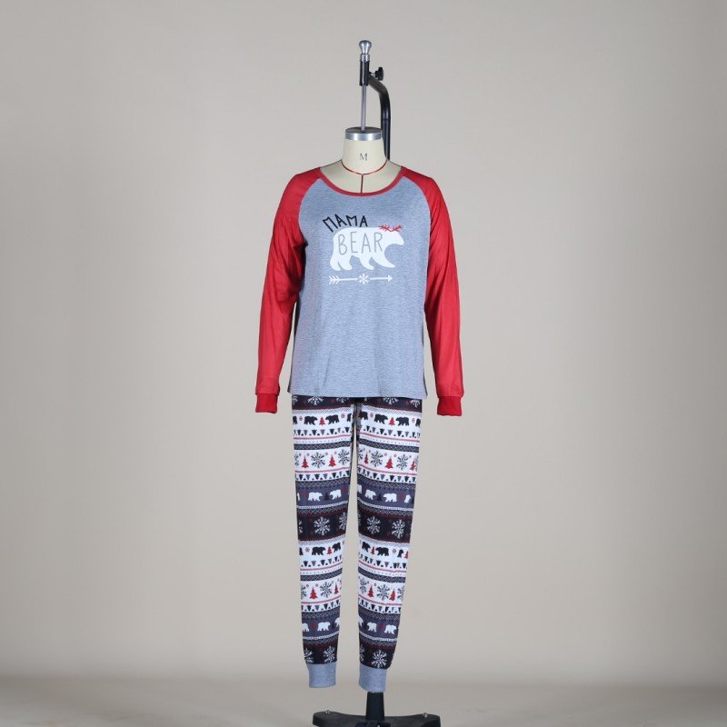 Cozy Christmas Parent-Child Pajamas Set