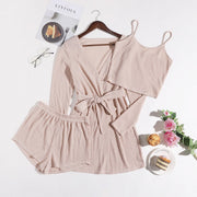 Elegant 3-Piece Homewear Suit for Women