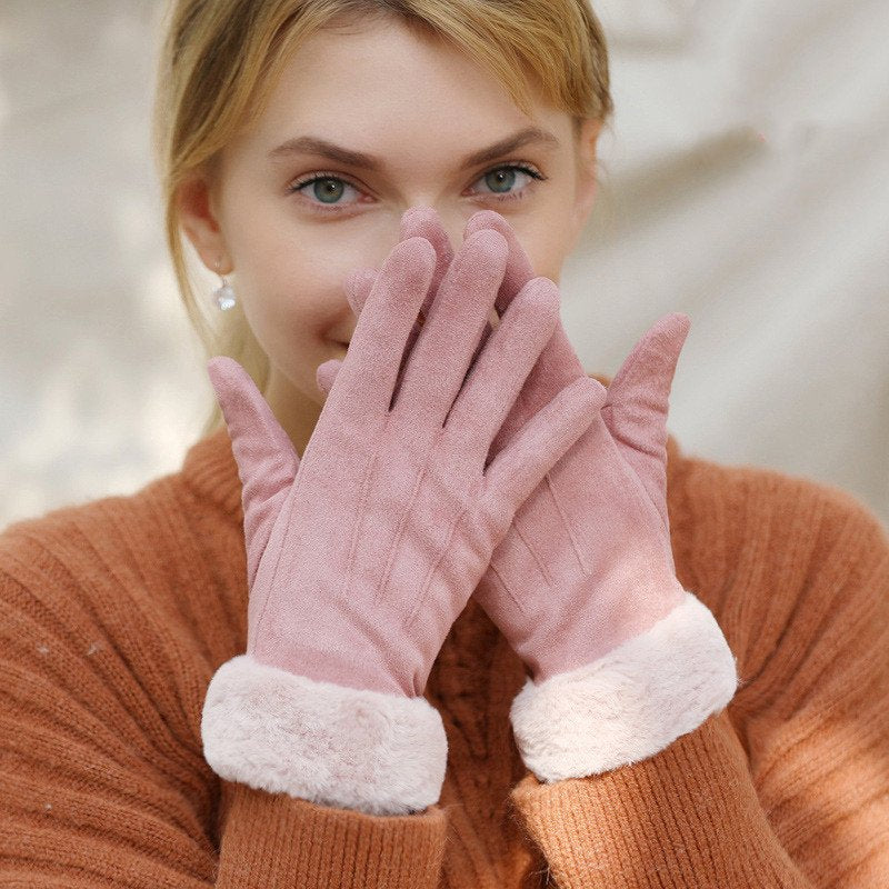 Warm Touch Screen Ski Gloves for Women