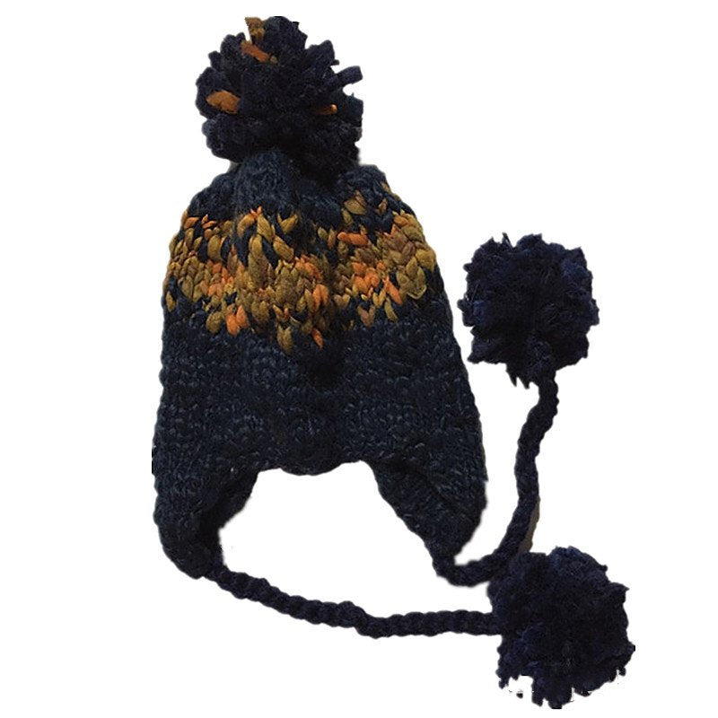 Warm Winter Knitted Wool Hat for Men & Women