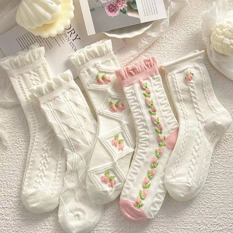 Breathable Lace Socks
