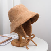 Ear Warmer Bucket Hat Beige Black Turmeric Khaki Pink