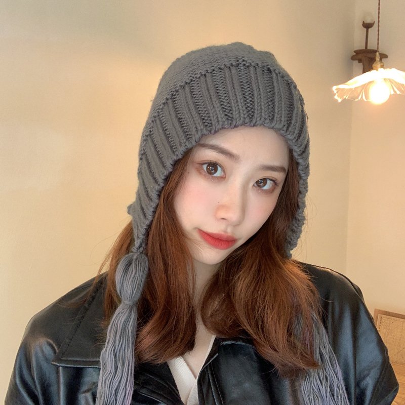 Cozy Tassel Wool Hat for Women