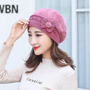Winter Warm Women's Fleece Knitted Hats