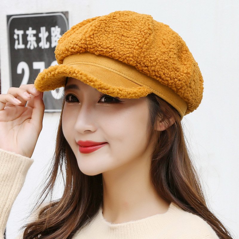 Warm Autumn Winter Beret for Women