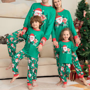 Cozy Santa Print Family Pajamas Set