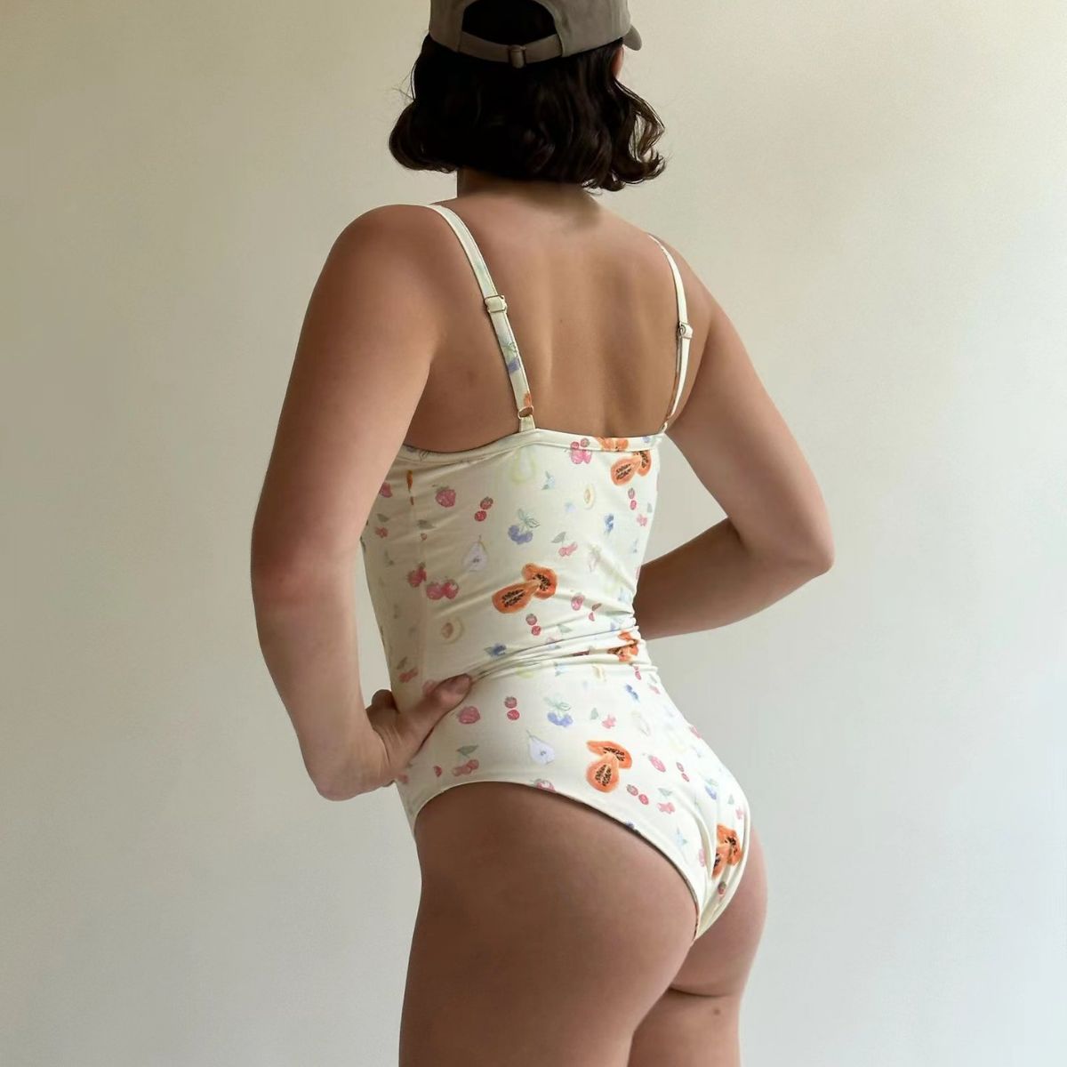 Sexy Backless Printed One-Piece Swimsuit & Active Jumpsuit