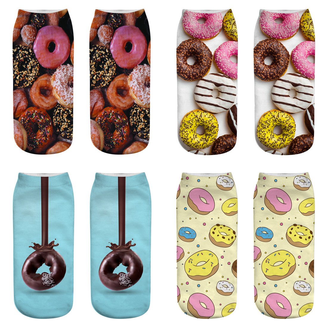 Fun Donut Socks