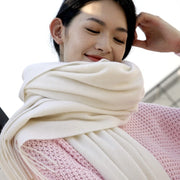 Elegant Women's Thickened Shawl for Cold Weather