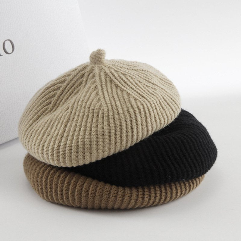 Stay Warm & Stylish Wool Knit Hats