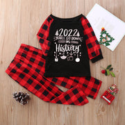 Cozy Cartoon Elk Pajamas for Parents & Kids