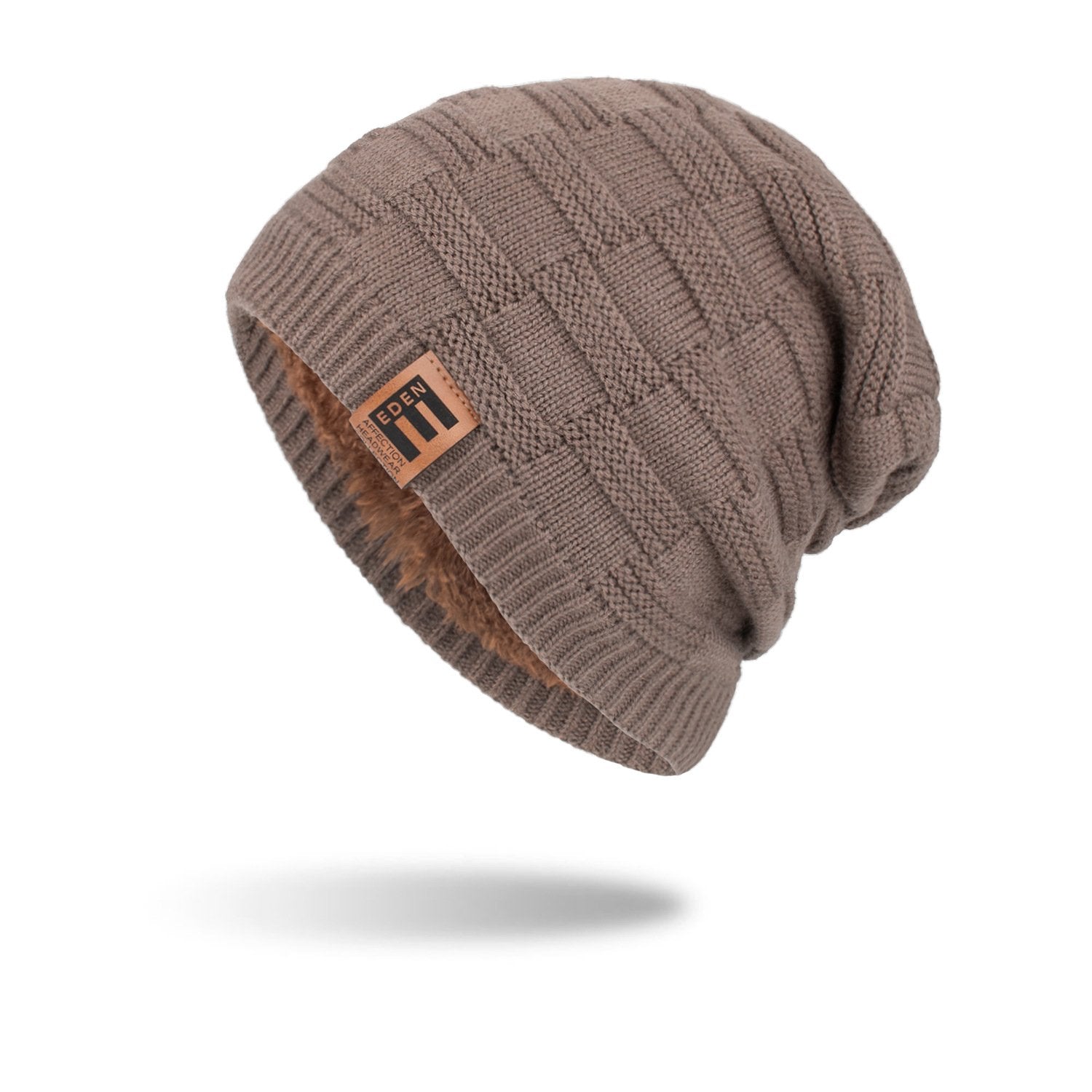 Men's Knitted Wool Hat, Korean Style Trendy Knit Beanie