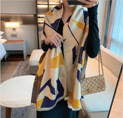 Stay Cool & Warm Korean Style Shawl Scarf