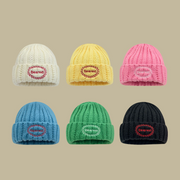 Warm Wool Embroidery Hat for Women & Girls
