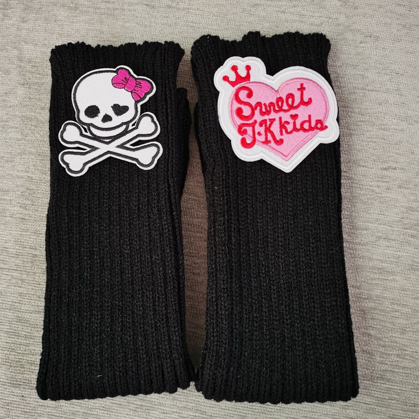 Punk Sock Set - Customizable Knitted Leg Covers