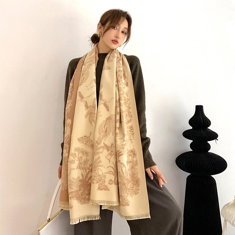 Stylish Women's Warm Scarf - 9 Color Options