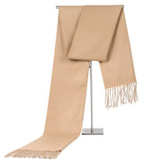Men's Faux Cashmere Tassel Scarf