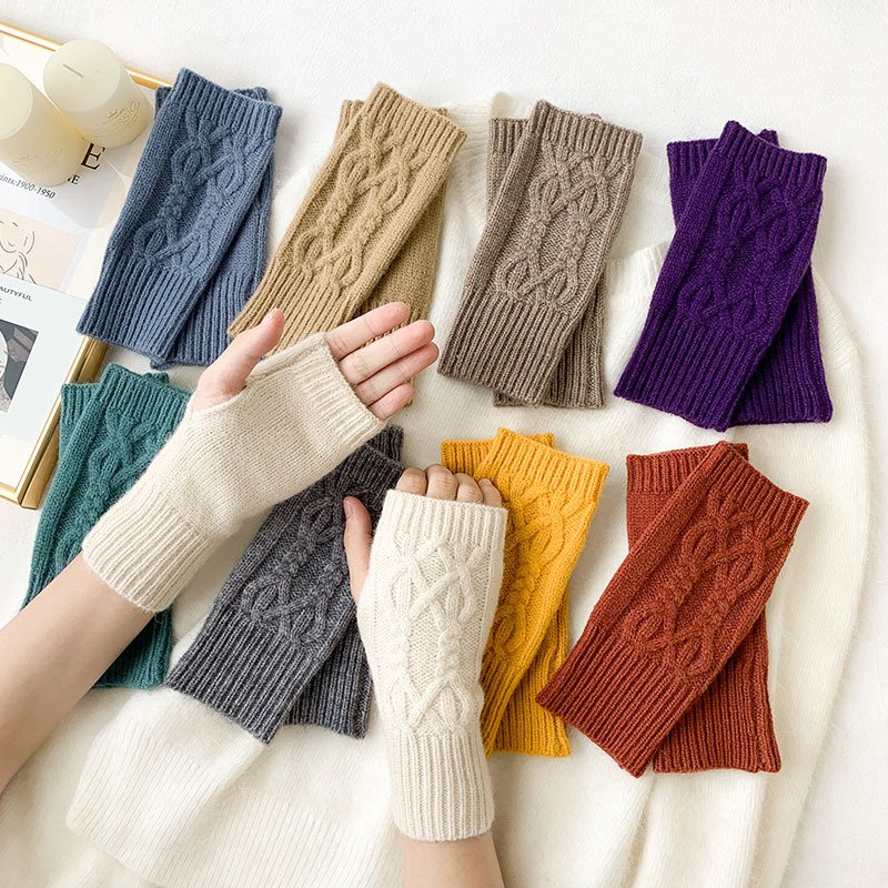 Stay Warm in Style with Solid Color Gloves