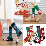 Festive High Tube Christmas Socks