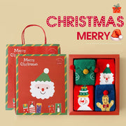 Cozy Christmas Socks Gift Set for Family