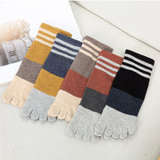 Breathable Women's Striped Toe Socks