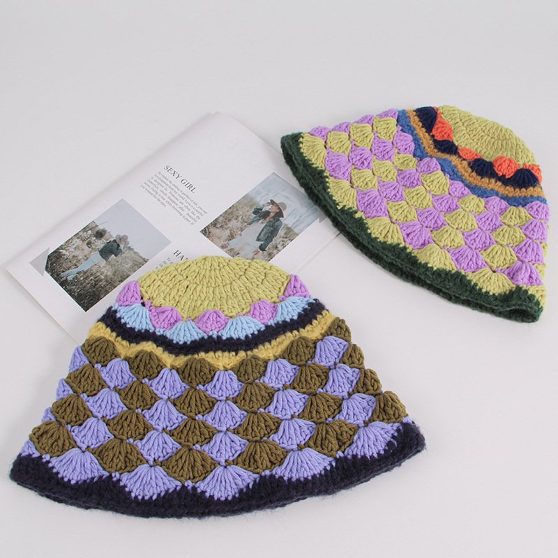 Windproof Wool Beanie for Women - Warm Outdoor Headwear