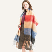 Warm Striped Scarf