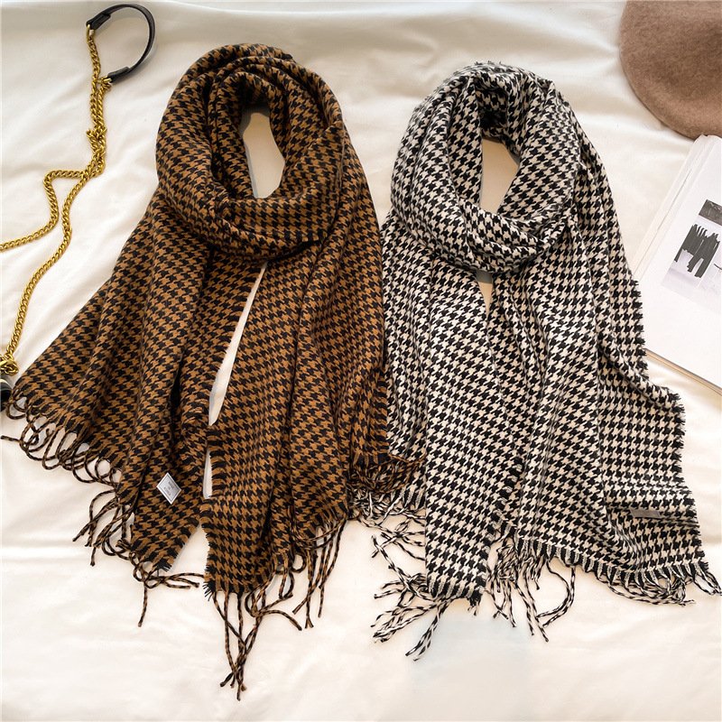 Stay Warm in Style Faux Cashmere Scarf