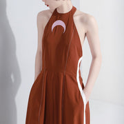Ruffle Wide Leg Jumpsuit for Women