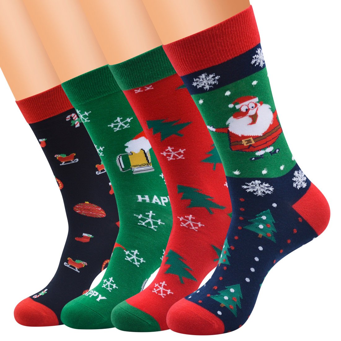 Winter Cartoon Socks for Men Youth