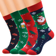 Winter Cartoon Socks for Men Youth