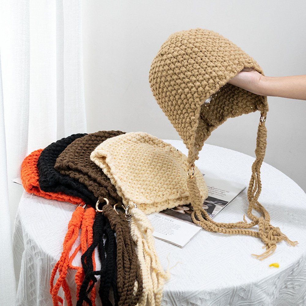 Ear Protecting Wool Hat for Women