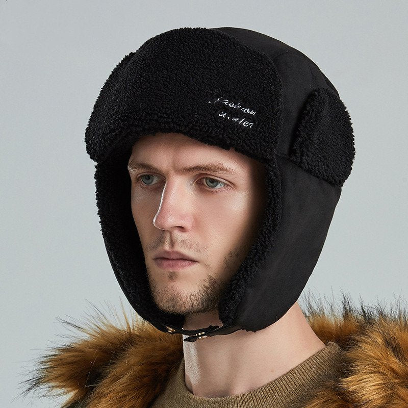 Warm Women's Lamb Fleece Ski Hat