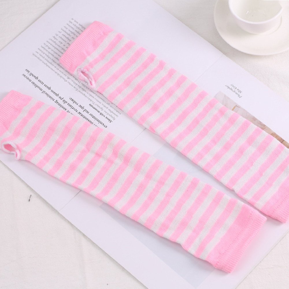 Black and White Striped Wrist Cuff