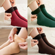 Cozy Velvet Tube Socks for Women