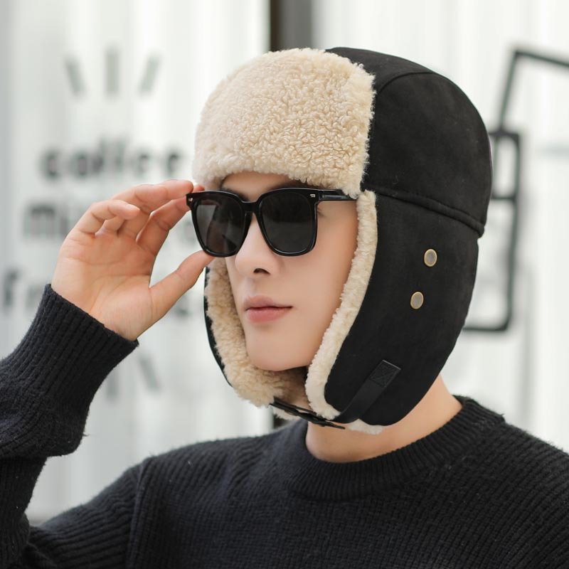 Cold Weather Ear Protection Hat for Men