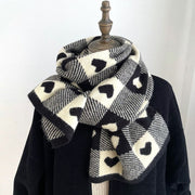 Cozy Plaid Women's Scarf