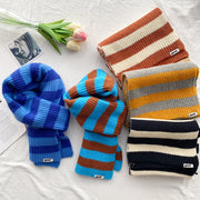 Warm Striped Scarf