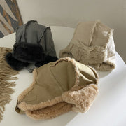 Warm Suede Earmuffs Windproof for Women